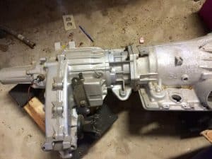 how to remove transfer case from 4l60e transmission - CPT 4l60e