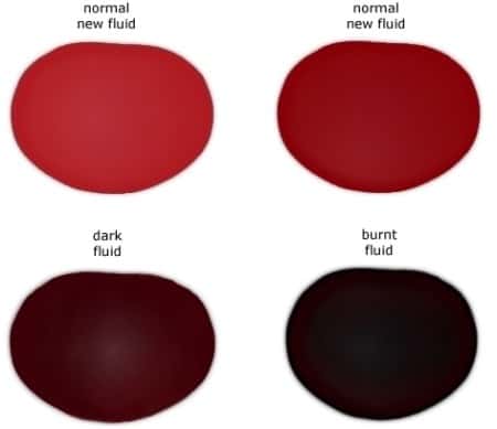 Transmission Fluid Color - CPT 4l60e