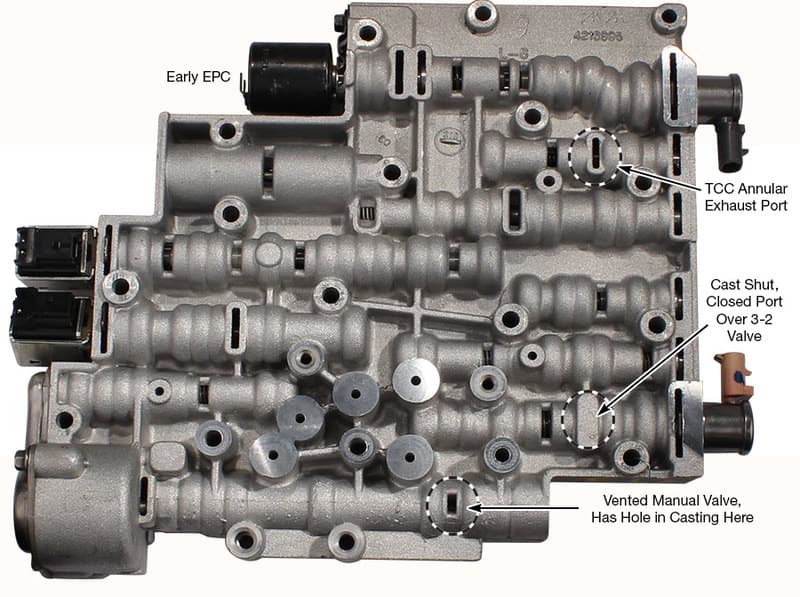 thumbnail image 2 of Remanufactured 4L60E Valve Body – GM ’95, OEM Spec, Aluminum/Steel Construction 2 of 3